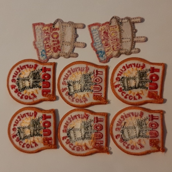 Furniture Factory Tour - Girl Scout Fun Patch Bundle - NEW Iron & Sew On 🦋❤ - Picture 2 of 2